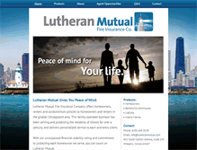 Tablet Screenshot of lutheranmutual.com